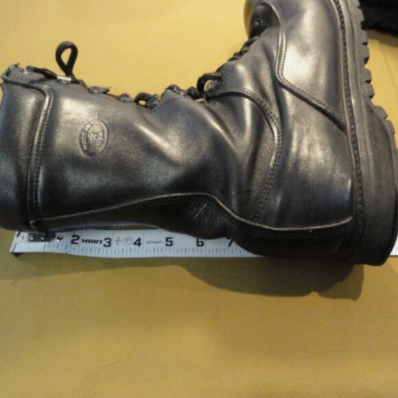 USN U.S. NAVY sz10.5 LEATHER MILITARY TACTICAL COLD WX GORE-TEX BOOTS LD 6790 main image 11